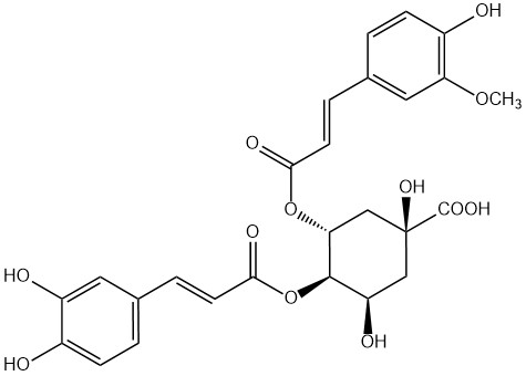 3-Feruloyl-4-caffeoylquinic acid phyproof® Reference Substance | PhytoLab