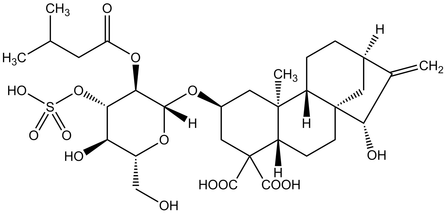 4'-Desulfocarboxyatractylinsäure phyproof® Referenzsubstanz | PhytoLab
