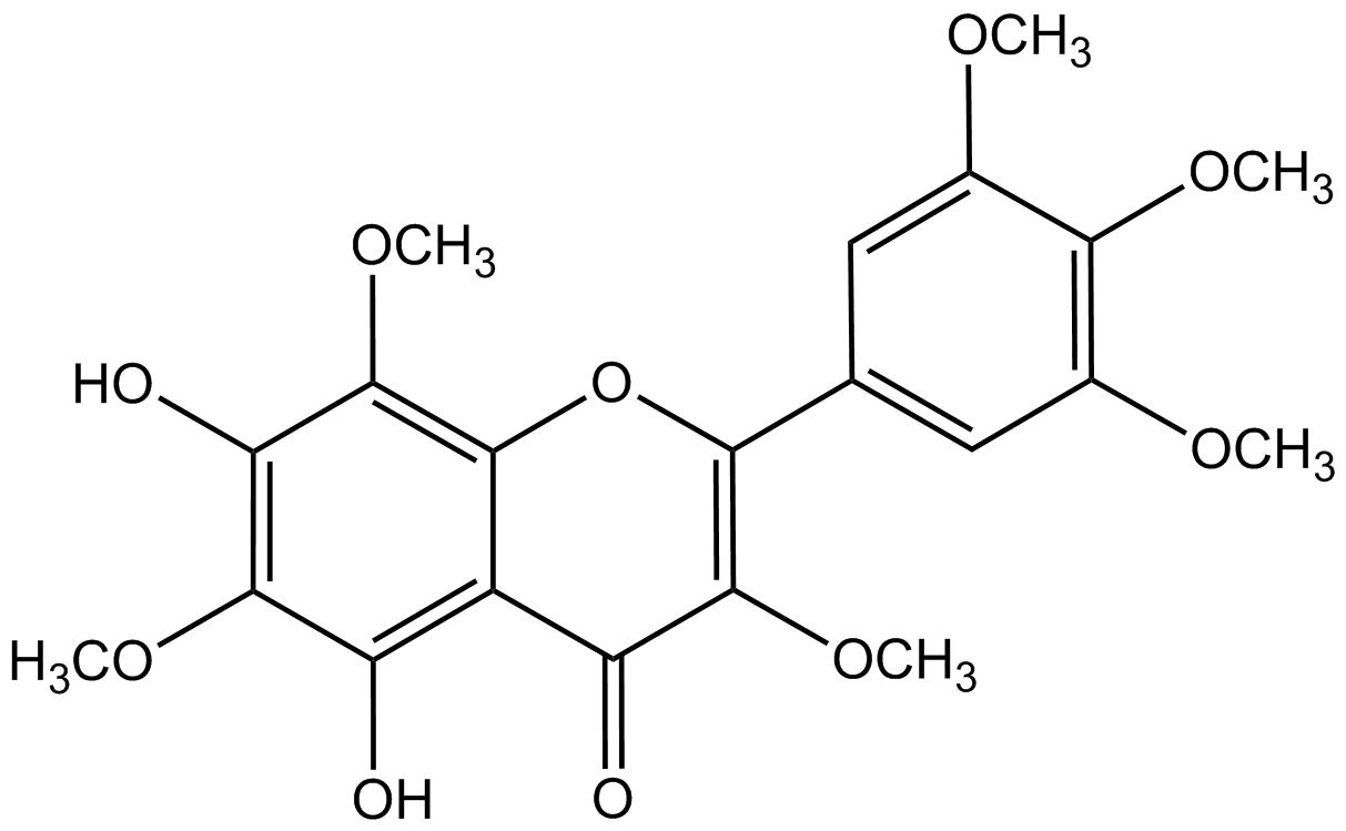5,7-Dihydroxy-3,3',4',5',6,8-hexamethoxyflavon phyproof® Referenzsubstanz | PhytoLab