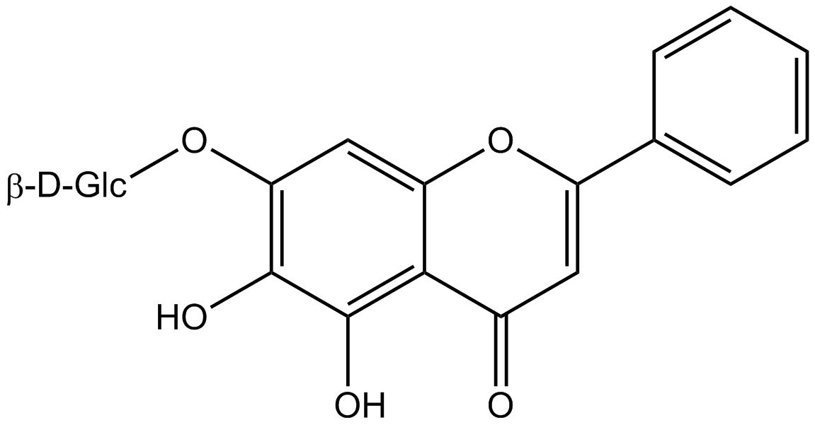 Baicalein 7-glucoside phyproof® Reference Substance | PhytoLab