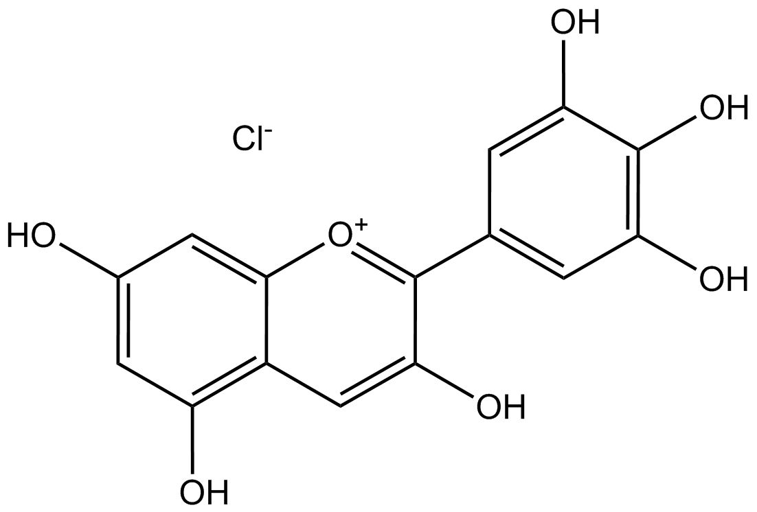 Delphinidinchlorid phyproof® Referenzsubstanz | PhytoLab