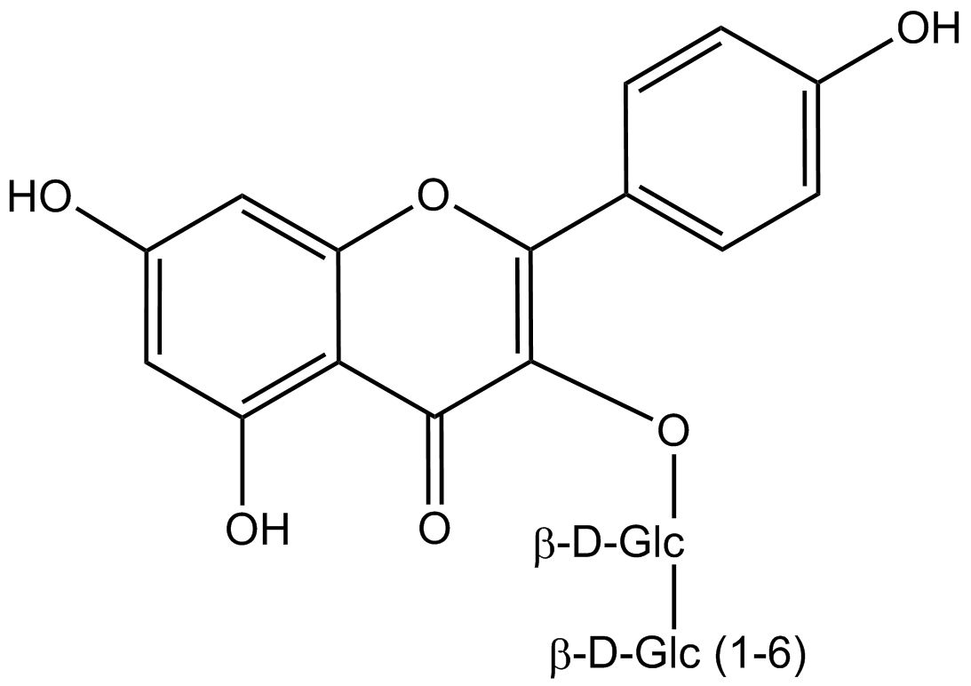 Kaempferol 3-gentiobioside phyproof® Reference Substance | PhytoLab