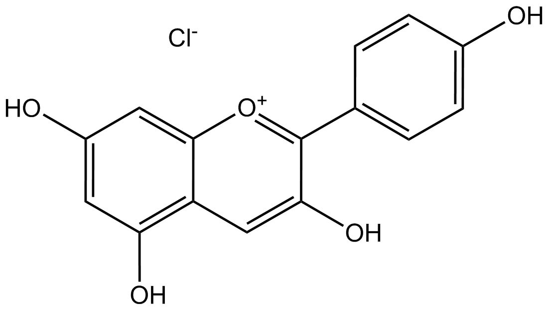 Pelargonidin chloride phyproof® Reference Substance | PhytoLab Pelargonidin chloride phyproof® Reference Substance | PhytoLab