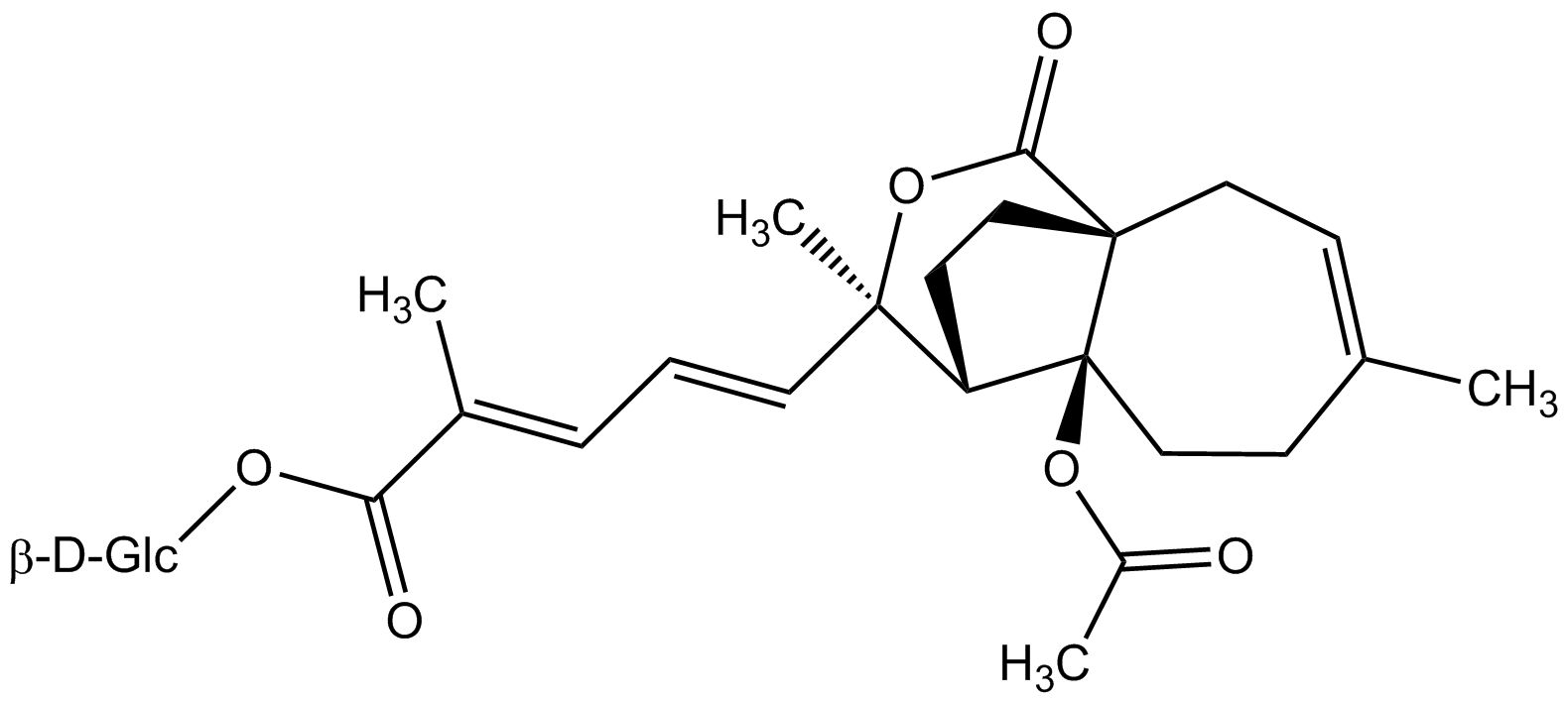 Pseudolaric acid A-glucopyranoside phyproof® Reference Substance | PhytoLab Pseudolaric acid A-glucopyranoside phyproof® Reference Substance | PhytoLab