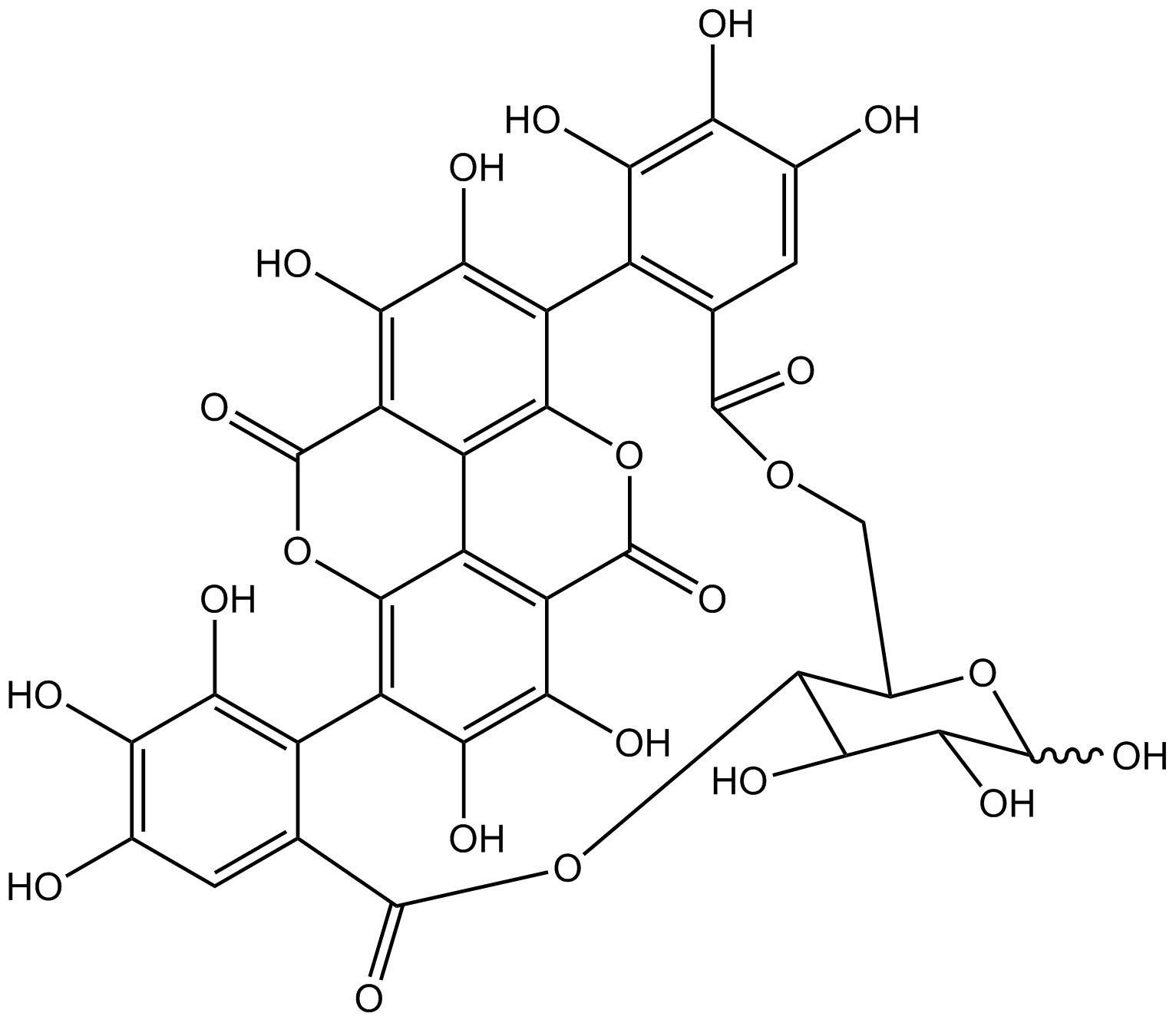 Punicalin (A + B mixture) phyproof® Reference Substance | PhytoLab Punicalin (A + B mixture) phyproof® Reference Substance | PhytoLab