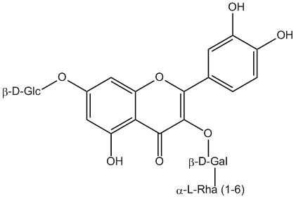 Quercetin 3-robinoside 7-glucoside phyproof® Reference Substance | PhytoLab Quercetin 3-robinoside 7-glucoside phyproof® Reference Substance | PhytoLab