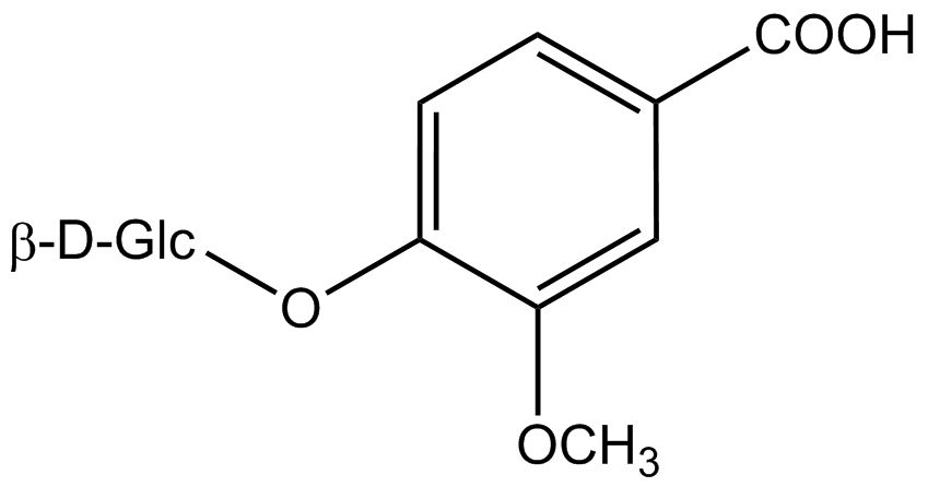 Vanillinsäure-4-β-D-glucosid phyproof® Referenzsubstanz | PhytoLab Vanillinsäure-4-β-D-glucosid phyproof® Referenzsubstanz | PhytoLab