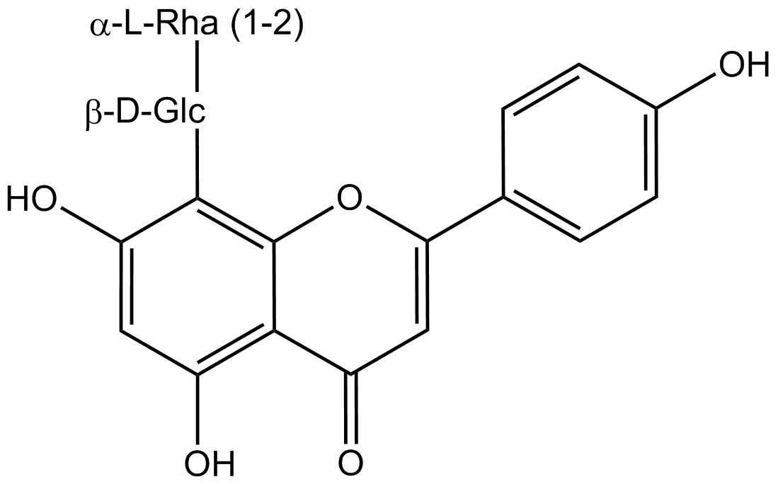 Vitexin-2''-rhamnosid phyproof® Referenzsubstanz | PhytoLab Vitexin-2''-rhamnosid phyproof® Referenzsubstanz | PhytoLab