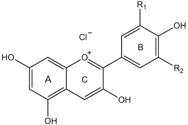Reference-Substances Flavonoids Anthocyanidins